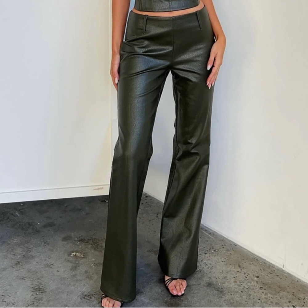 Tiger Mist Teddie Pants - Olive Green